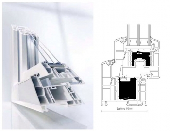 Châssis PVC Rehau - Geneo